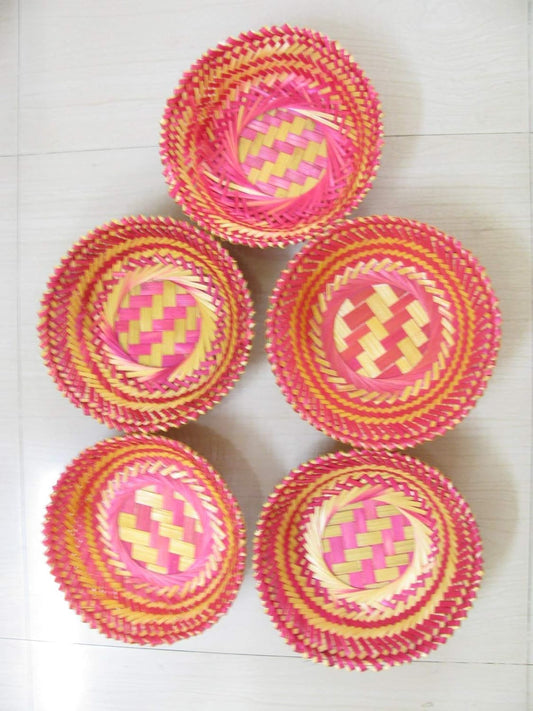 Bamboo Basket for Home & Kitchen