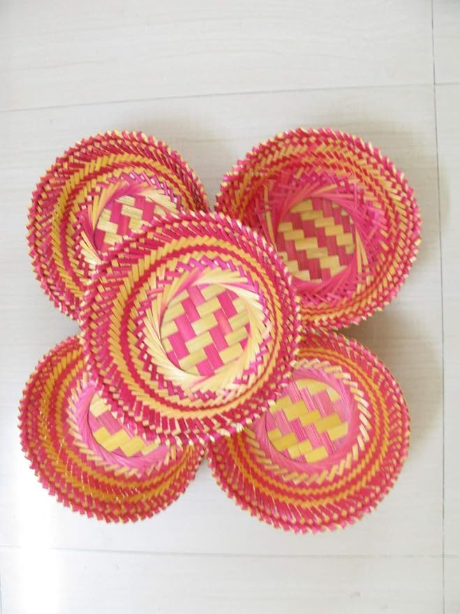 Bamboo Basket for Home & Kitchen