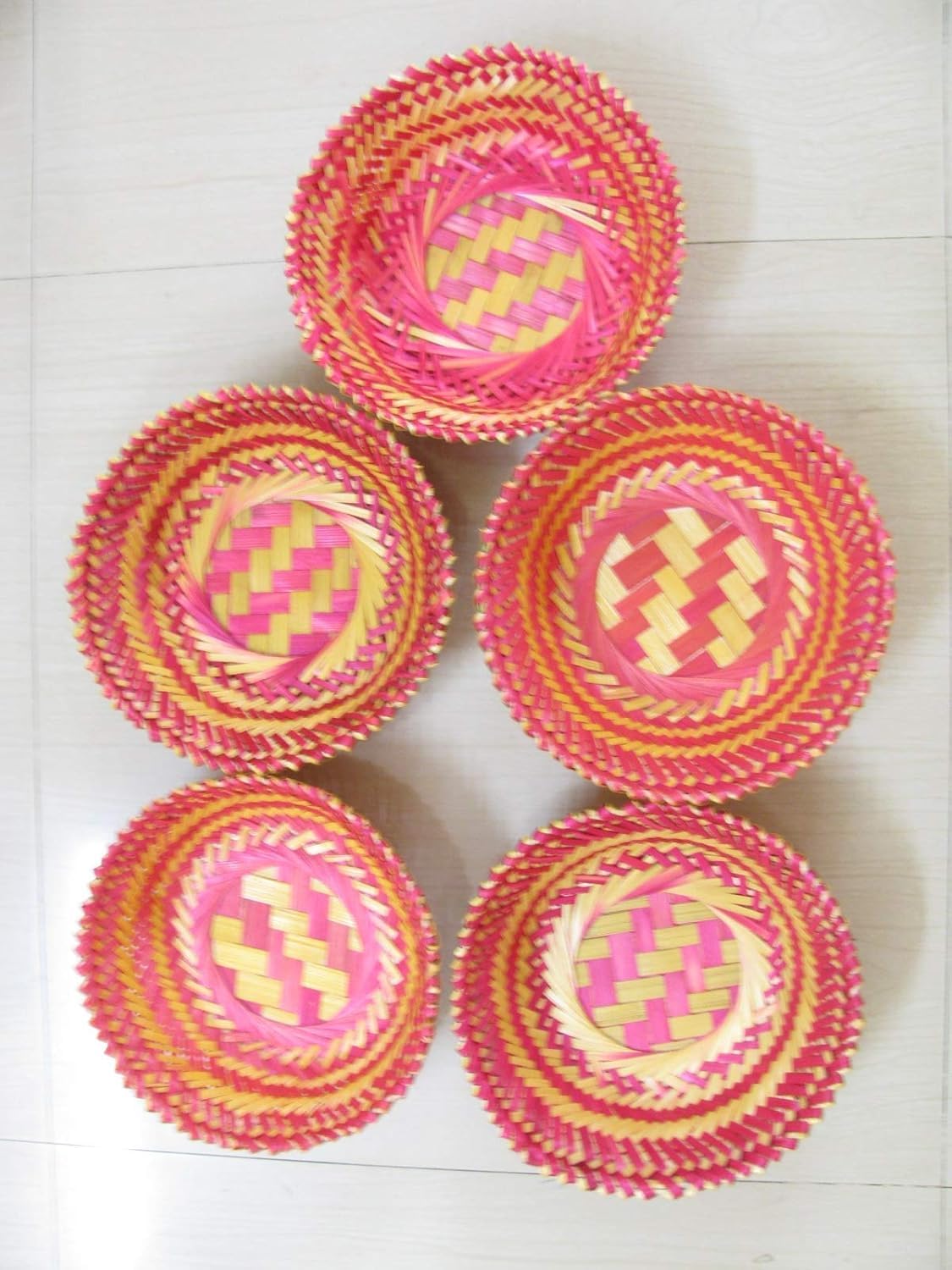 Bamboo Basket for Home & Kitchen