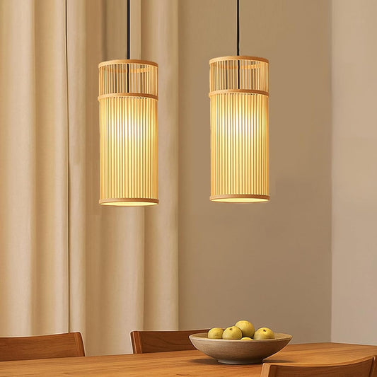 Habere India-All the Cultures Fabricating India Bamboo Lamps