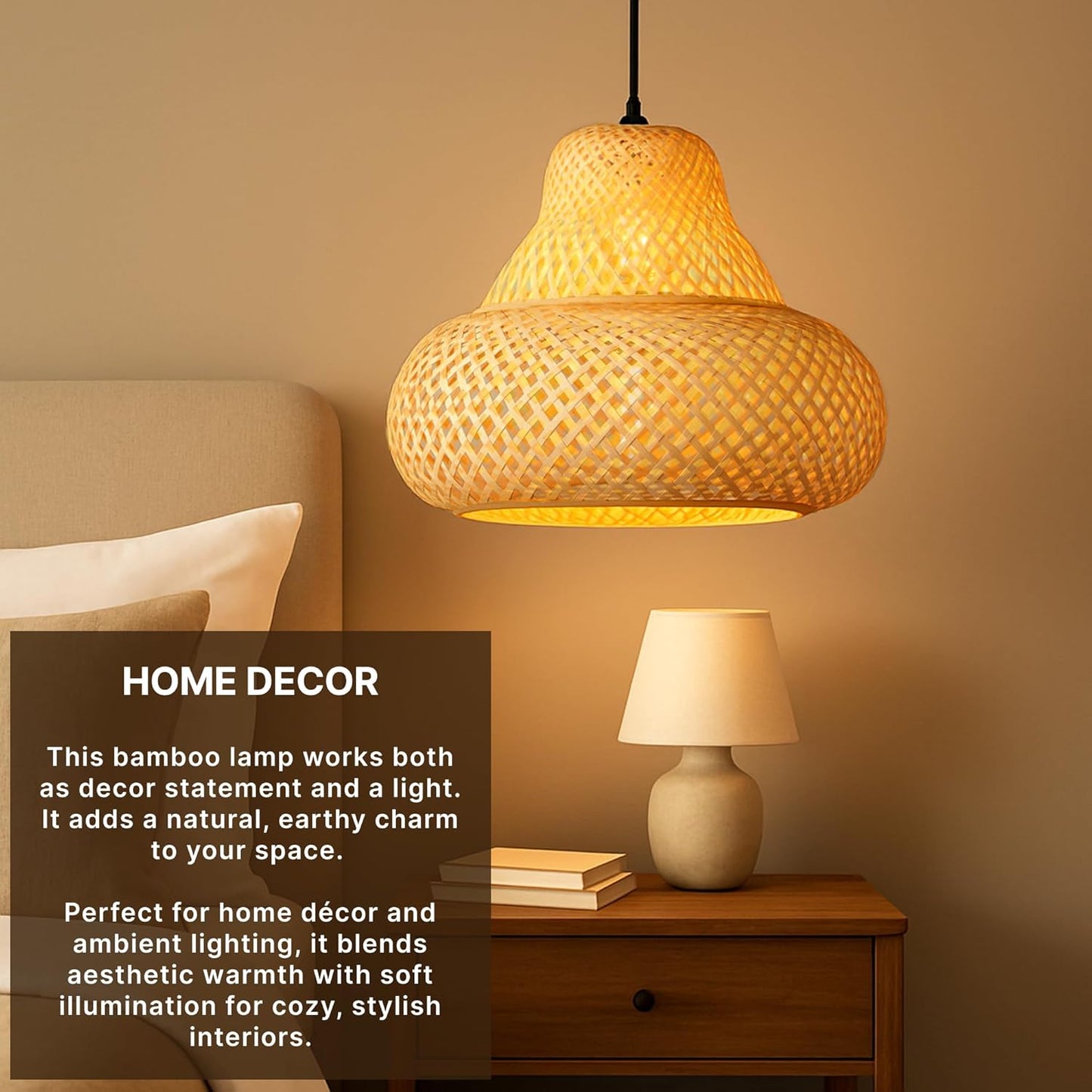 Wicker Lamps | Cafe Lights