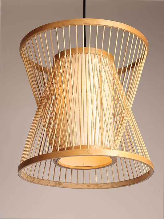 Habere India-All the Cultures Fabricating India Bamboo Pendant Light
