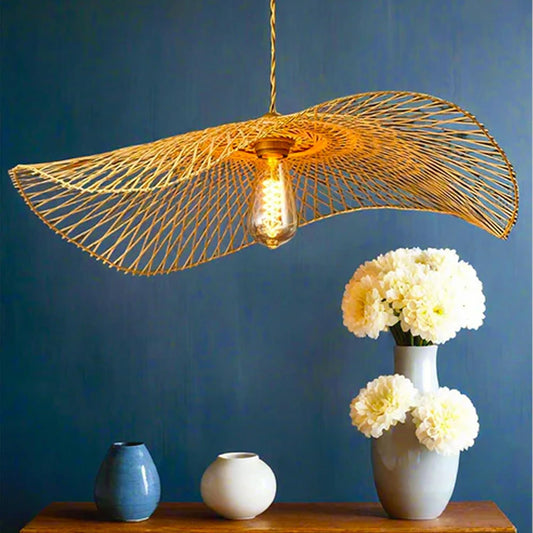 Habere India-All the Cultures Fabricating India Bamboo Lampshade