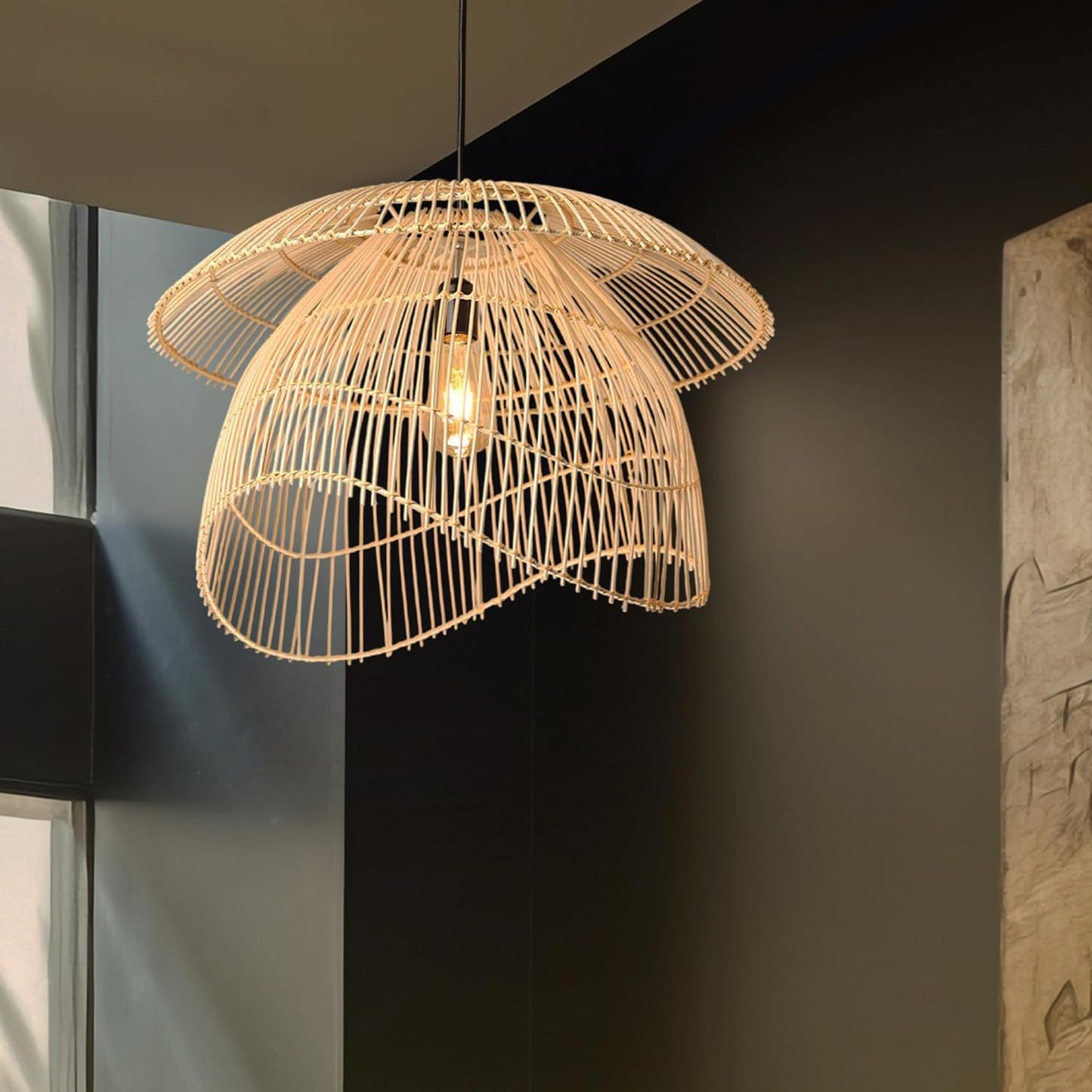 Habere India-All the Cultures Fabricating India Bamboo Lampshade