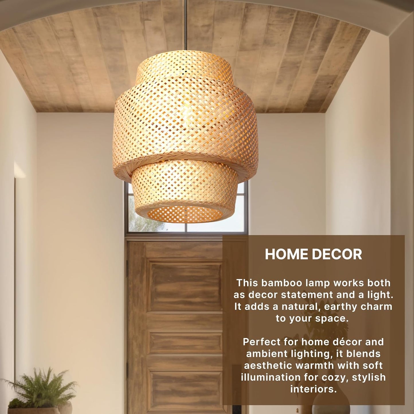 Rattan Ceiling Lamps