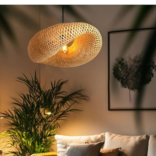 Bamboo Boho Lampshade