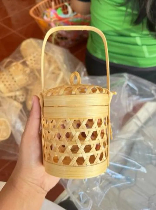 Traditional Thai Bamboo Box